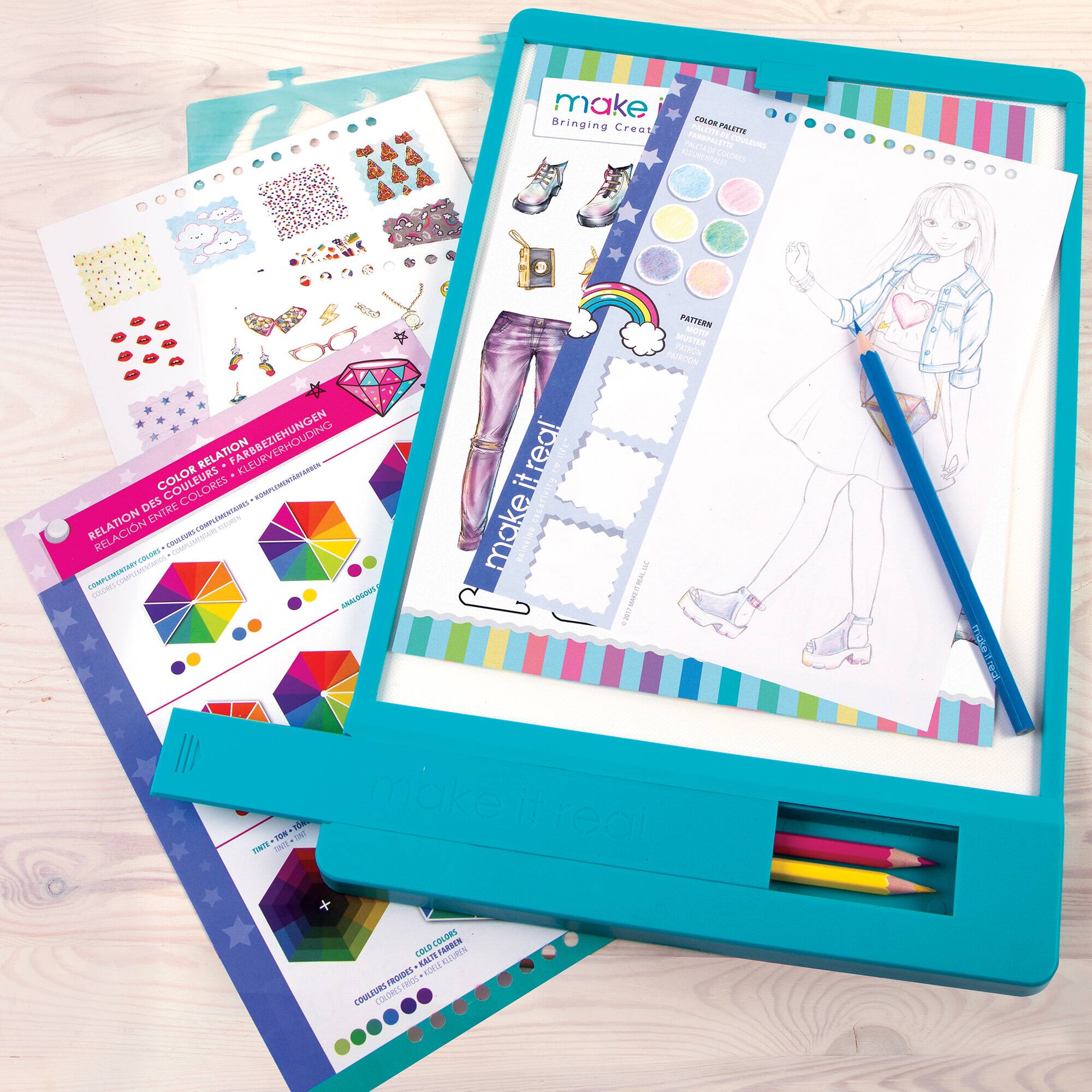 Make It Real™ Fashion Design Tracing Light Table